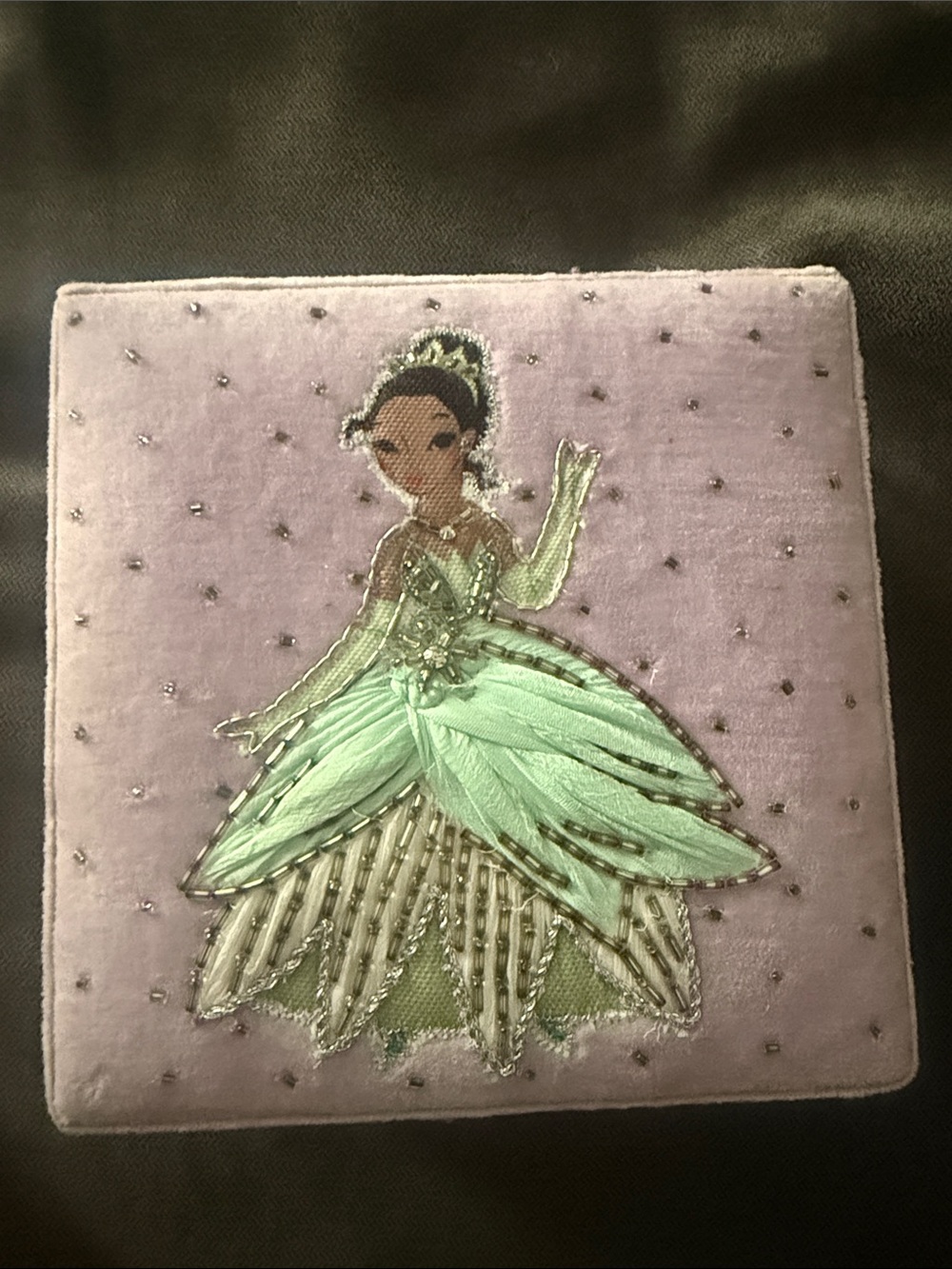 Pottery Barn Kids Lilac & Mint Princess Jewel Patch